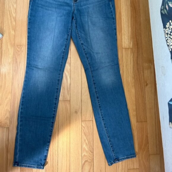 Old Navy, Mid-Rise Pop Icon Skinny, Size 10 Long, Blue - Picture 2 of 4